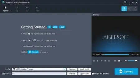 Aiseesoft MP4 Video Converter 9.2.18 Multilingual Portable