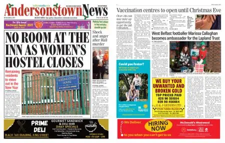 Andersonstown News – December 25, 2021