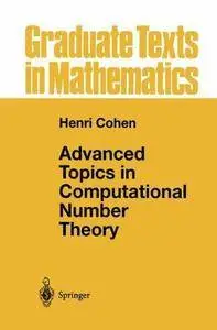 Advanced Topics in Computational Number Theory (Repost)