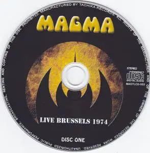 Magma - Live Brussels 1974 (1998) [Tachika MAGTLCD-053, Japan]