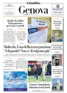 la Repubblica Genova - 2 Settembre 2023