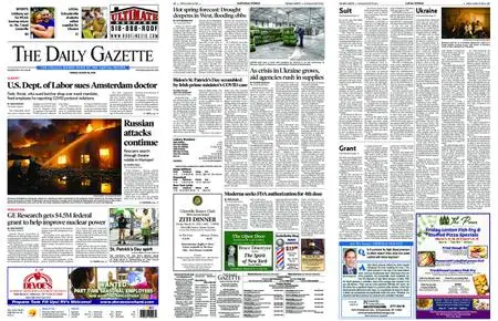 The Daily Gazette – March 18, 2022