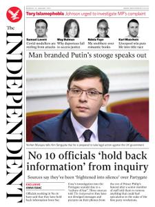The Independent – 24 January 2022