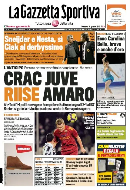 La Gazzetta dello Sport (24-01-10)