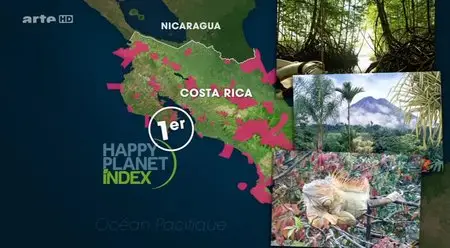 (Arte) Le dessous des cartes - Costa Rica, la démocratie verte (2015)