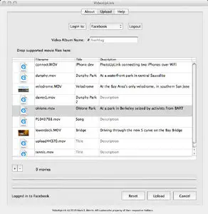VideoUpLink v1 3 7 MacOSX