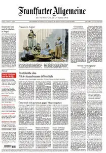 Frankfurter Allgemeine Zeitung FAZ vom 13 Mai 2015