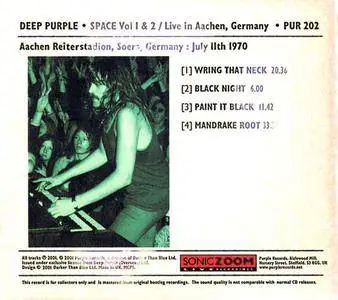 Deep Purple - Space Vol. 1 & 2 (Live In Aachen) (2001) {Sonic Zoom} **[RE-UP]**