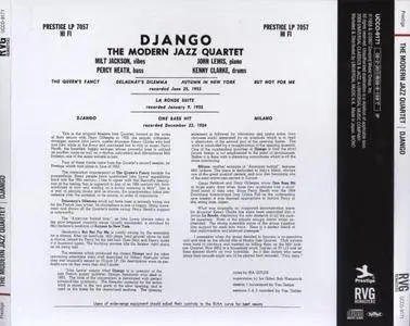 The Modern Jazz Quartet - Django (1955) {Japan SHM-CD}