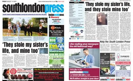 South London Press – August 14, 2020