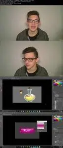 Learn Professional 2D Game Asset Graphic Design in Photoshop
