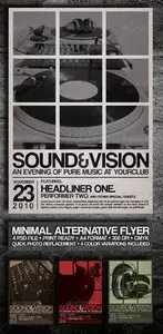 GraphicRiver Minimal Alternative Flyer/Poster