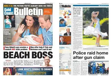 The Gold Coast Bulletin – July 25, 2013