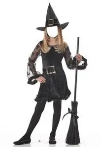 Witch - Template for Photoshop