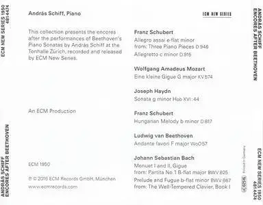 Andras Schiff - Encores after Beethoven (2016) {ECM New Series 1950}