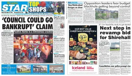 Shropshire Star Shrewsbury Edition – December 14, 2018