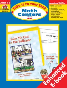 Take It to Your Seat Math Centers, Grades 4-6 by Evan-Moor Educational Publishers [Repost] 