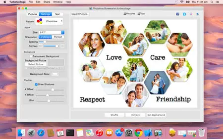 TurboCollage Collage Creator v5.2.1 Mac OS X
