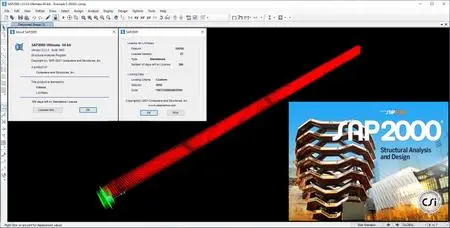 CSI SAP2000 version 23.0.0 build 1697