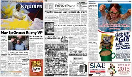 Philippine Daily Inquirer – May 28, 2015