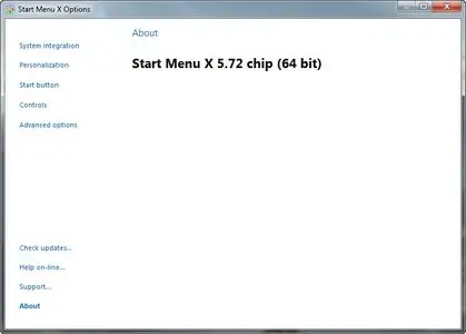 Start Menu X Pro 5.72