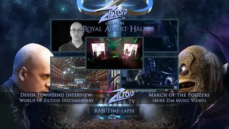 Devin Townsend - Ziltoid: Live At The Royal Albert Hall (2015) [2xDVD & Blu-ray]