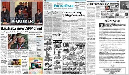 Philippine Daily Inquirer – January 16, 2013