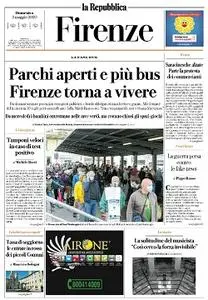 la Repubblica Firenze - 3 Maggio 2020