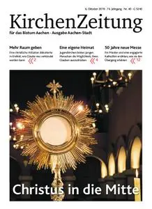 KirchenZeitung für das Bistum Aachen – 06. Oktober 2019