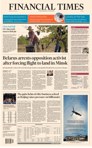 Financial Times Europe - May 24, 2021