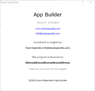 App Builder 2016.127