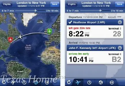 FlightTrack v4.0 iPhone-iPodTouch
