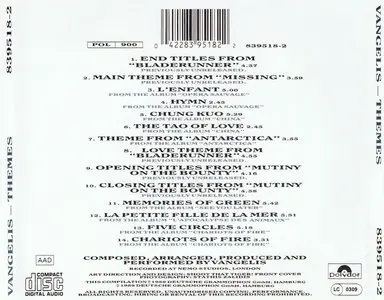 Vangelis - Themes (1989)