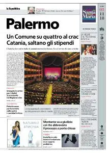 la Repubblica Palermo - 1 Novembre 2018