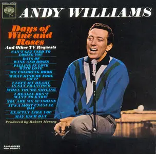 Andy Williams - Original Album Collection Vol. 1 (2013) Japanese Mini LP 8CD Box Set