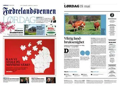 Fædrelandsvennen – 19. mai 2018