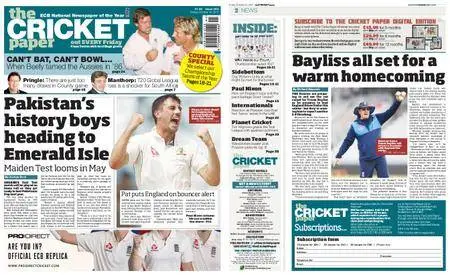 The Cricket Paper – October 13, 2017