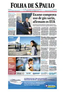 Jornal Folha de São Paulo - 2 de setembro de 2013 - Segunda