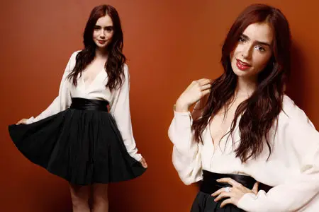 Lily Collins - Toronto Film Festival Portraits September 9, 2012