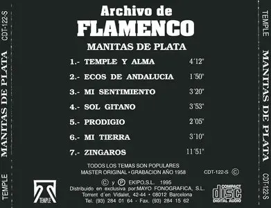 Manitas de Plata – Archivo de Flamenco (1995)