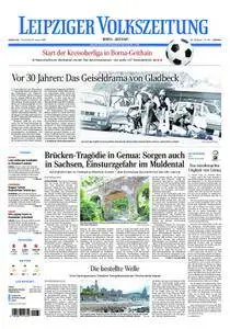 Leipziger Volkszeitung Borna - Geithain - 16. August 2018