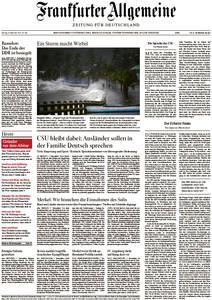 Frankfurter Allgemeine Zeitung vom Montag, 08. Dezember 2014