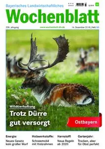 Bayerisches Landwirtschaftliches Wochenblatt Ostbayern - 13. Dezember 2018