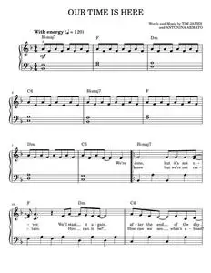 Our Time Is Here (from Camp Rock) - Camp Rock Movie, Demi Lovato, Jonas Brothers (Easy Piano)