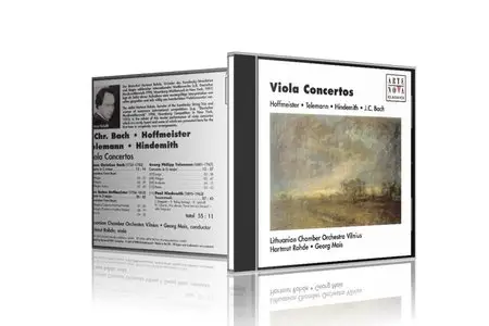 Viola Concertos - Lithuanian Chamber Orchestra Vilnius Hartmut Rohde, Georg Mais (1999)