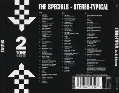 The Specials - Stereo-Typical - A's, B's and Rarities (2000) {3 CD Box Set, 2-Tone Records-EMI 724352715428 rec 1979-1984}
