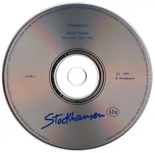 Karlheinz Stockhausen - Stimmung (1993) {2CD Set Stockhausen-Verlag No. 12}