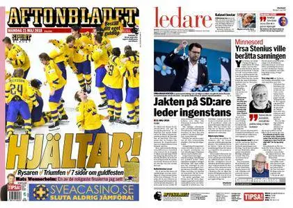 Aftonbladet – 21 maj 2018