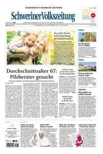 Schweriner Volkszeitung Gadebusch-Rehnaer Zeitung - 20. September 2018