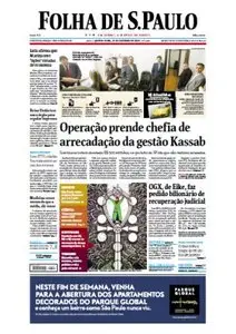 Jornal Folha de São Paulo - 31 de outubro 2013 - Quinta